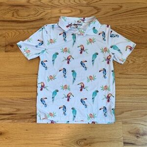 Chubbies kids performance polo size small